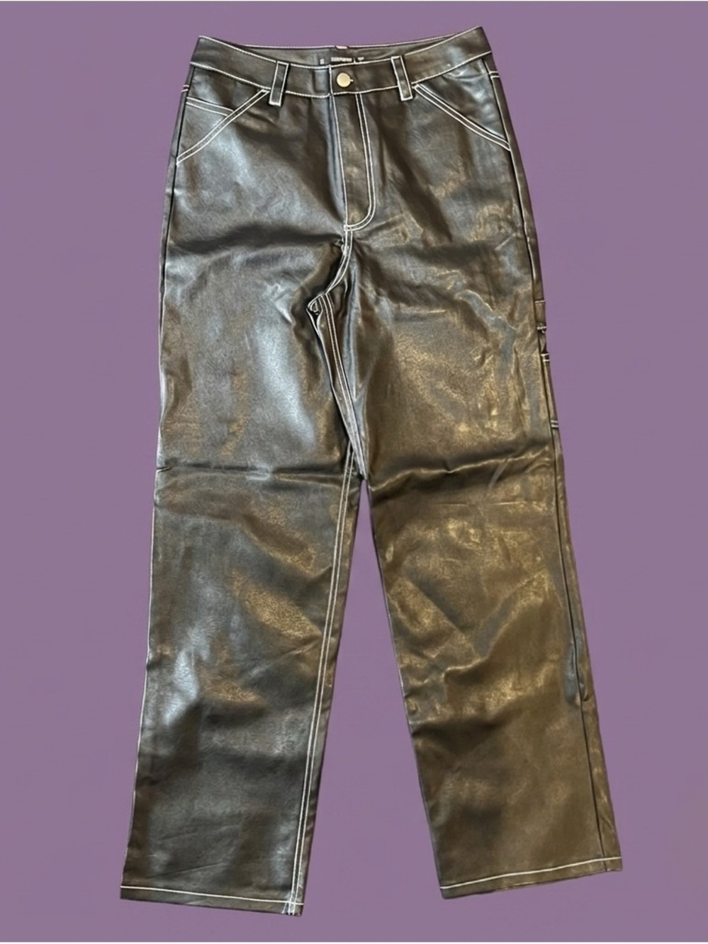 Dolls Kill x Hesperus - Evergreen Punk Vegan Leather Pants